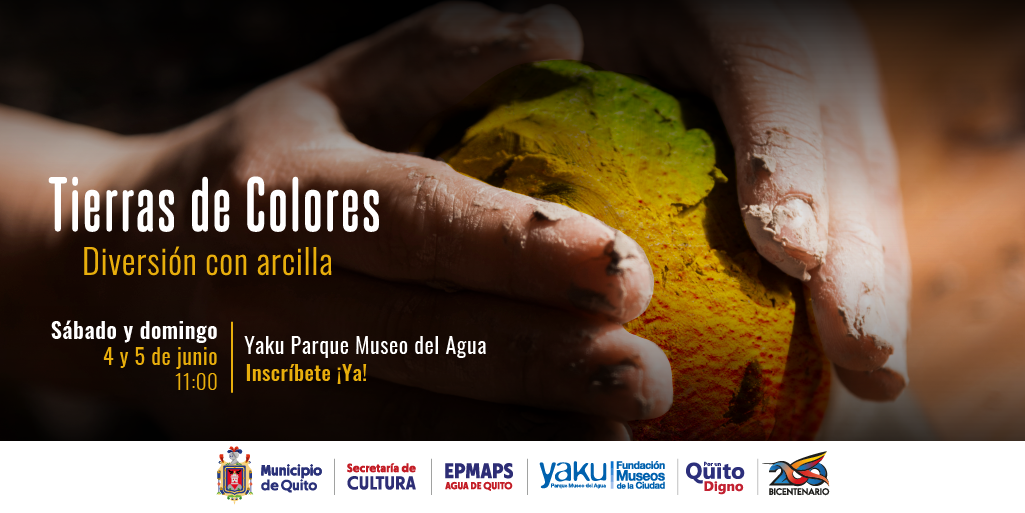 ¡Tierras de colores: un taller de modelado para disfrutar en el Yaku!