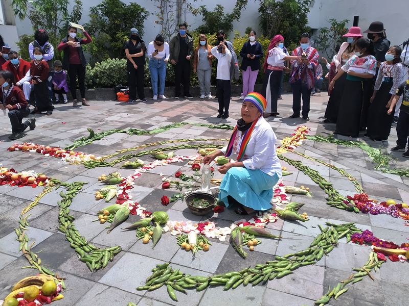 I Encuentro de Sanadoras de las Comunas de Kitu.