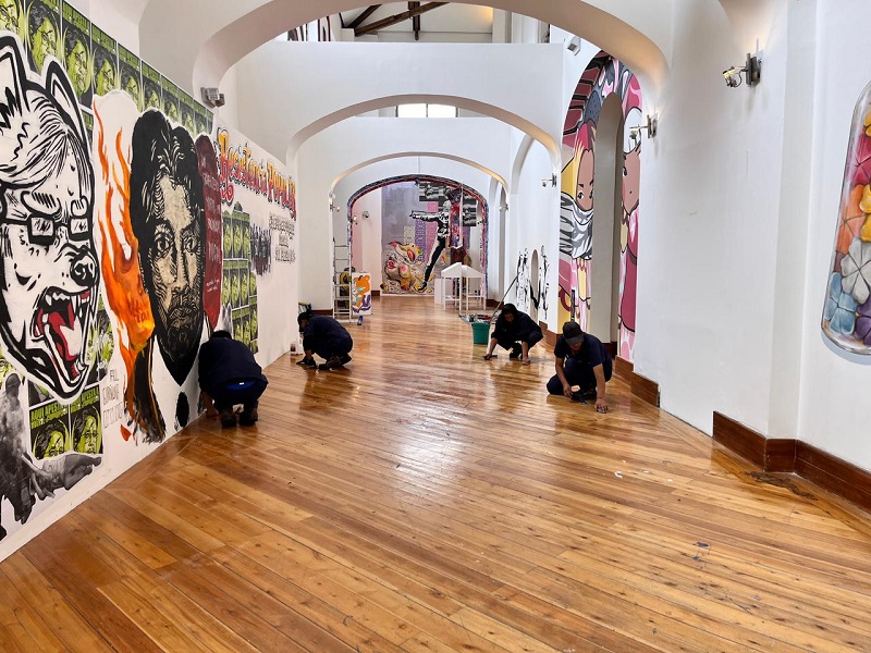 “Siempre efímeros, nunca sin memoria” 40 años de arte de calle en Ecuador