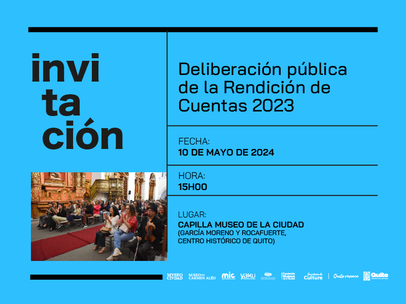 Deliberación pública de la Rendición de Cuentas 2023